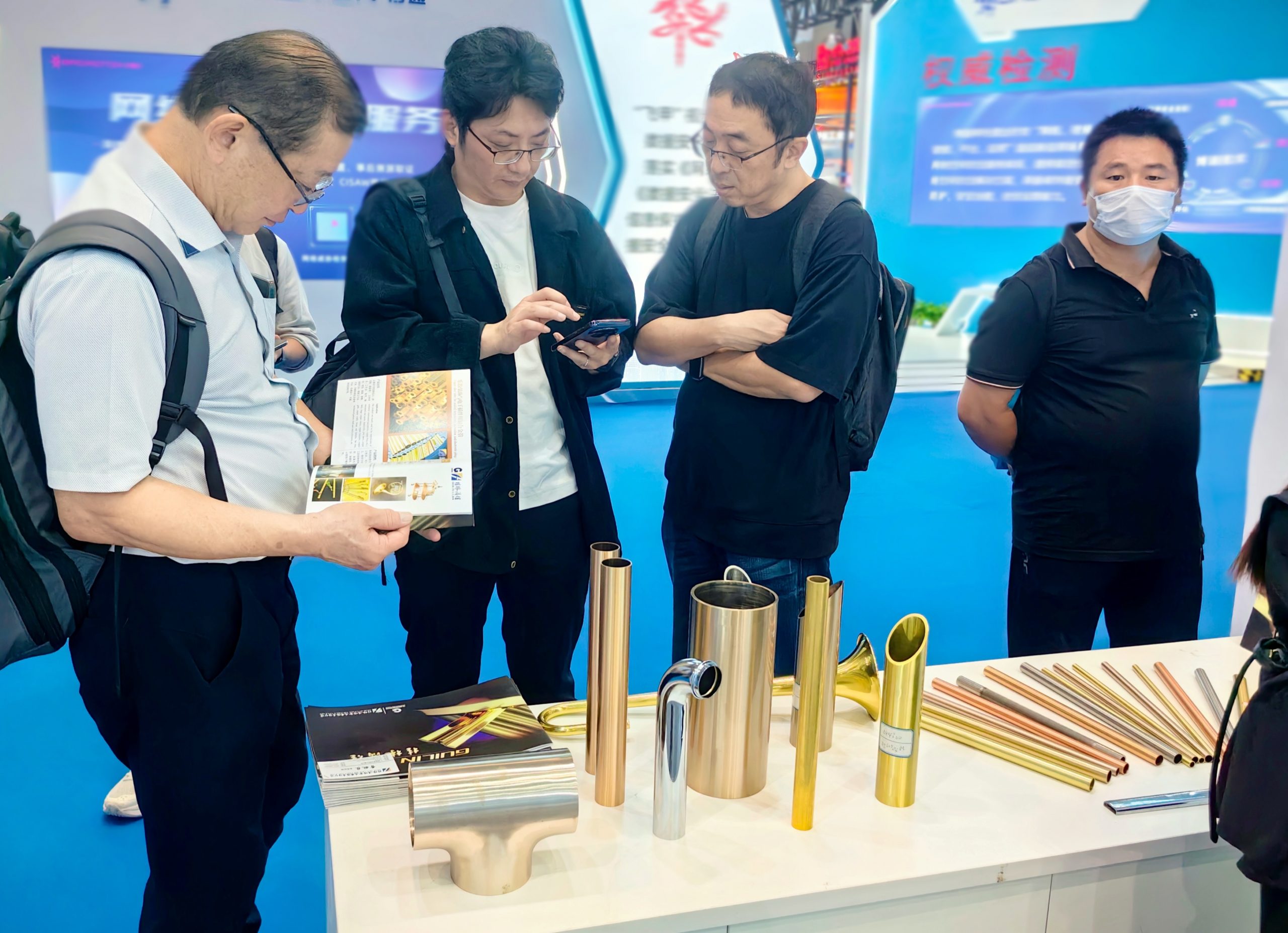 桂林漓佳公司攜高性能銅合金管材亮相第二十六屆中國國際高新技術(shù)成果交易會(huì)